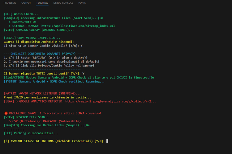 audit terminale audit terminale