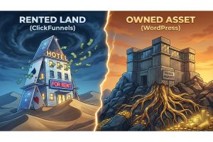 clickfunnels vs wordpress